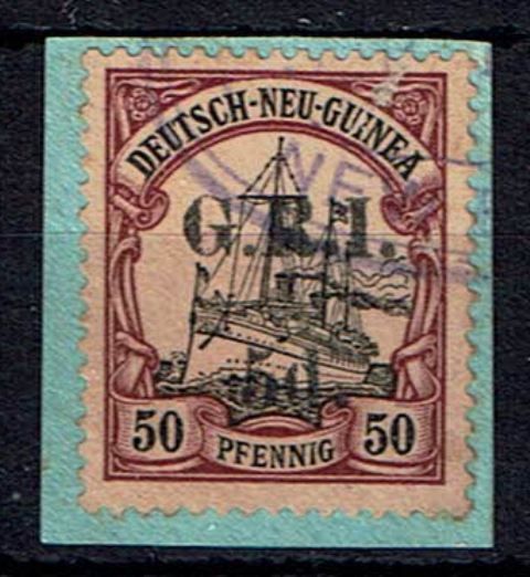 Image of New Guinea SG 25 FU British Commonwealth Stamp